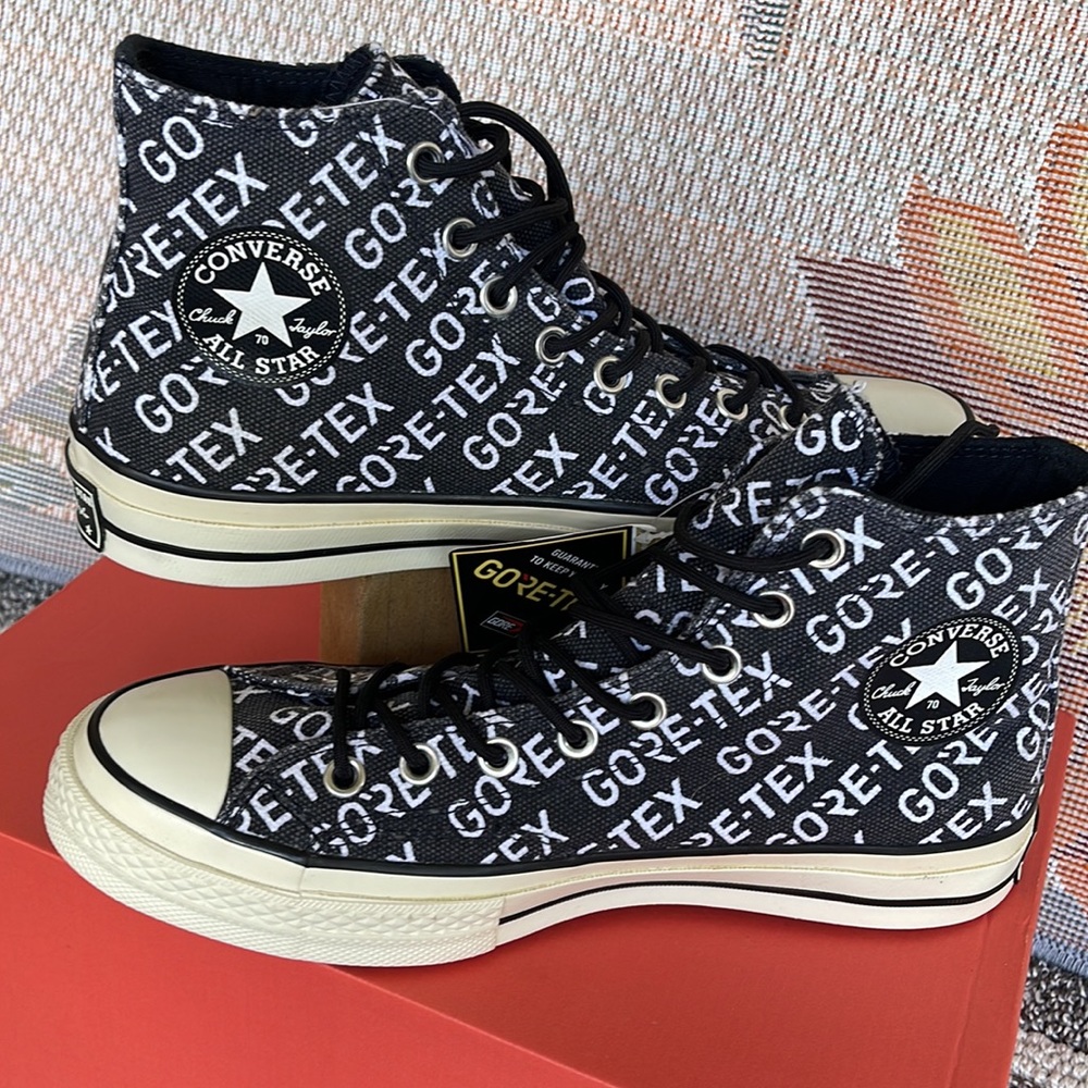 Converse Men’s 162347C
CHUCK 70 HI
BLACK/WHITE/BROWN Sneakers - Picture 11 of 16